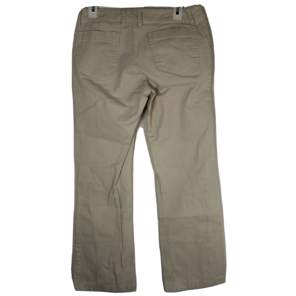 Women's Gap Beige Low Rise Boot Cut Stretch Jeans 28w x 26L Pants - Picture 3 of 3